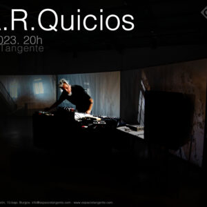 31.03.2023. 20h. L.A.R.Quicios cierra la muestra Cortina de Humo de Mario Gutiérrez Cru en Espacio Tangente
